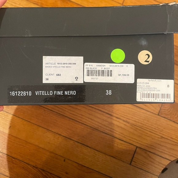 ANN DEMEULEMEESTER Booties - Size: 38 - Picture 9 of 9